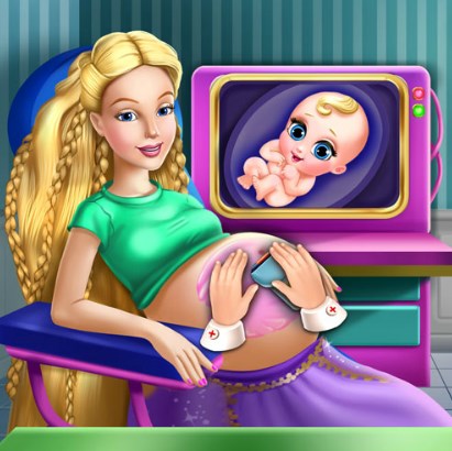 Play Rapunzel Pregnant Check Up Game
