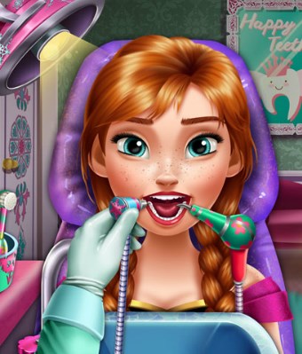 Play Anna Real Dentist Game