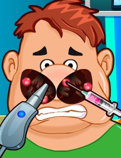 Play Crazy Nose Doctor Game