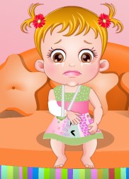 Play Baby Hazel Hand Fracture Game