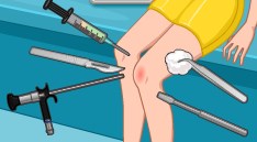 Play School Girl Knee Surgery Game