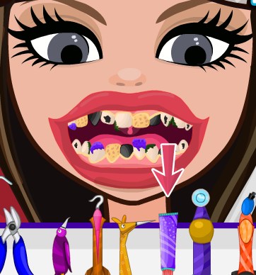 Play Cerise Hood After Dentist Makeover Game