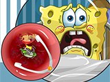 Play SpongeBob Esophagus Doctor Game