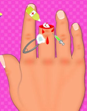 Play Finger Surgery Game