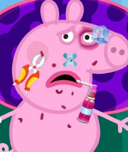 Play Peppa Pig Injured Game