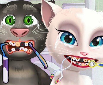 Play Angela And Tom At The Dentist Game