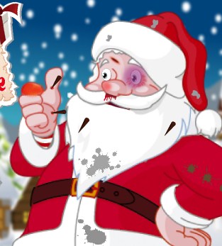 Play Injured Santa Clause Game