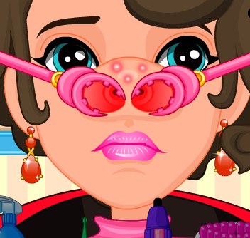 Play Mommy Nose Doctor Game