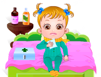 Play Baby Hazel Goes Sick Game