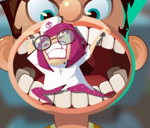 Play Mia Dentist Burger Game