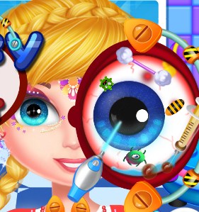 Play Crazy Eyes Doctor‏ Game