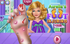 Play Aurelias Foot Injury Game