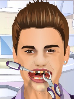 Play Justin Bieber Tooth Problem Game