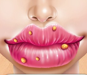 Play Nadia Lip Care Game