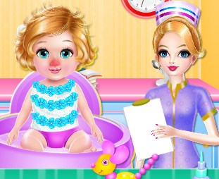 Play Labonita Nurse and Baby Care Game