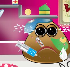 Play Pou Got Varicella Game