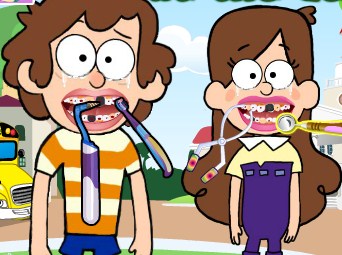 Play Dipper and Mabel at the Dentist Game