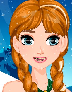 Play Frozen Anna Dentist Game