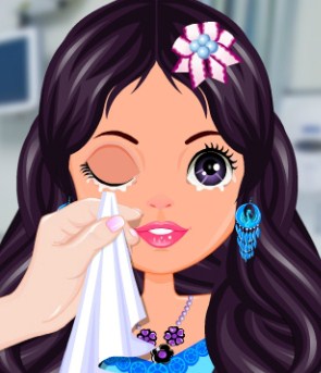 Play Princess Eye Care Game