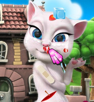 Play Talking Angela Injured Game