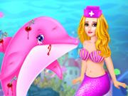 Play Doctor Dolphin Treatment Care Game
