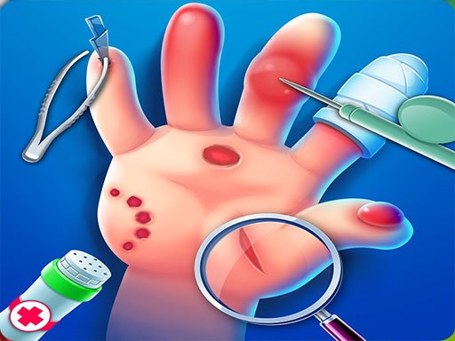 Play Hand Doctor Emergency Hospital Game