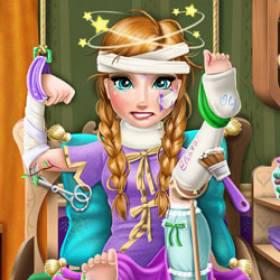 Play Ice Princess Hospital Recovery Game