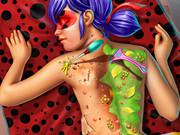 Play Dotted Girl Back Treatment Game