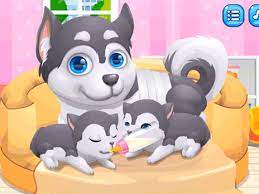 Play Cute Puppy Pregnant Game