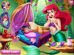 Play Mermaid Baby Feeding Game