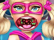 Play Doll Sister Throat Doctor Game