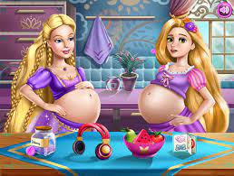 Play Goldie Princesses Pregnant BFFs Game
