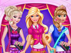 Play Barbie’s Life Of Charm School Game