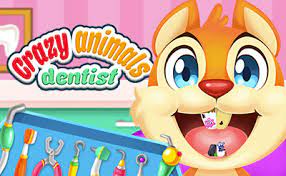 Play Crazy Animals Dentist Game