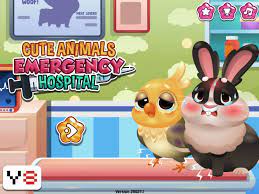 Play Cute Animals Emergency Hospital Game