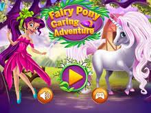 Play Fairy Pony Caring Adventure Game