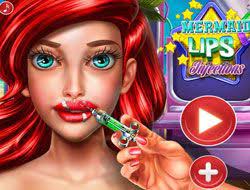 Play Mermaid Lips Injections Game