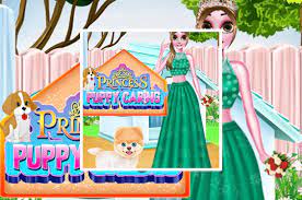 Play Princess Puppy Caring Game