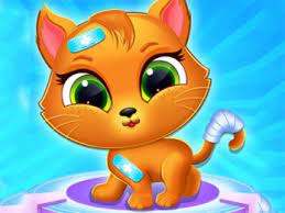 Play Cute Cat Doctor Game