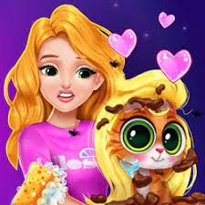 Play Blonde Princess Kitty Rescue Game