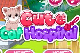 Play Cute Cat Hospital Game
