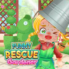 Play Funny Rescue Gardener Game