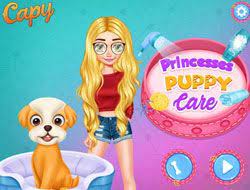 Play Princesses Puppy Care Game