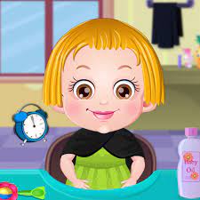 Play Baby Hazel Hair Care Game