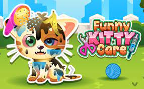 Play Funny Kitty Care Game
