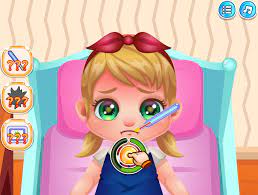 Play Baby Cathy Cough Remedy Game