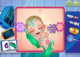 Play Baby Cathy Newborn Game