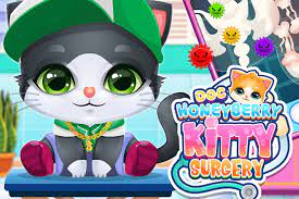Play Doc HoneyBerry: Kitty Surgery Game