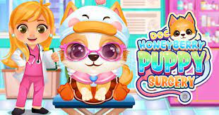Play Doc HoneyBerry: Puppy Surgery Game